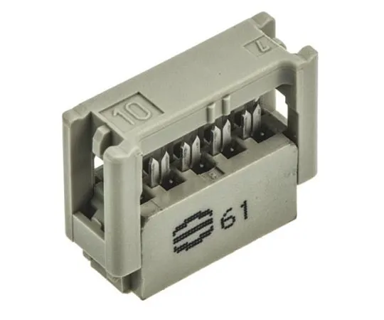 63-7538-64　Harting 10-Way IDC Connector Socket for Cable Mount, 2-Row　9185106803