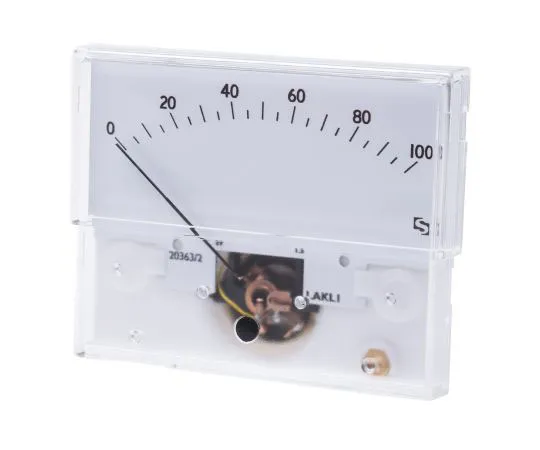 63-7417-94　Sifam Analogue Panel Ammeter 1mA DC, 32.3mm x 73.7mm, ±1.5 % Moving Coil　IS 11003