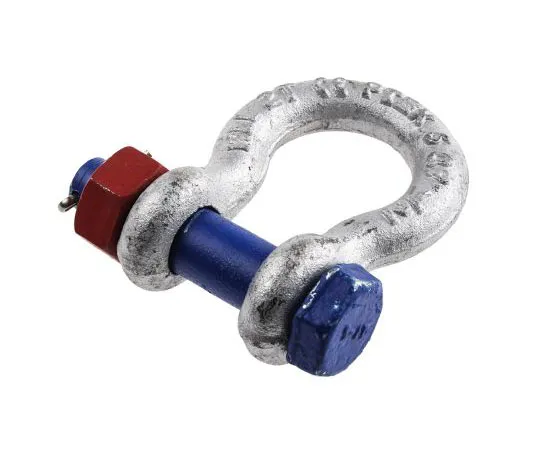 63-7486-94　RS PRO Bow Shackle, Zinc Plated Steel, 2T　312-3358