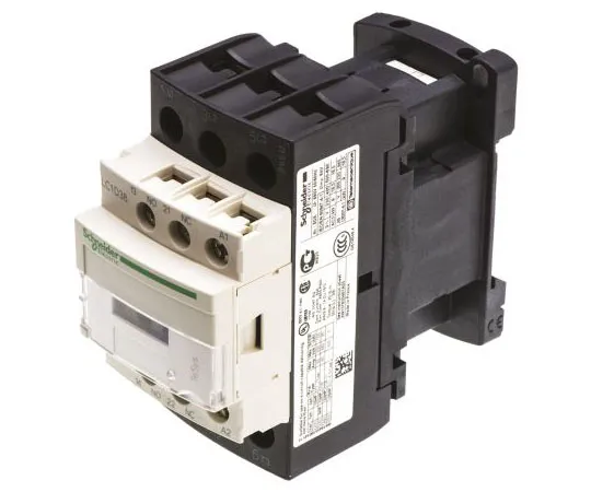 63-7527-66　Schneider Electric 3 Pole Contactor, 38 A, 110 V ac Coil, TeSys D, 3NO, 18.5 kW　LC1D38F7