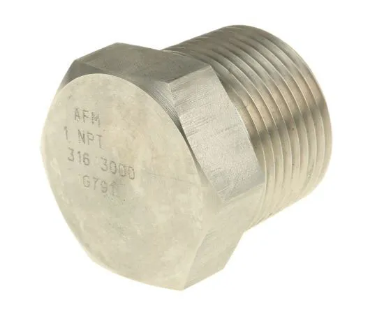 63-7431-83　RS PRO Stainless Steel Hexagon Plug 1in NPT(T) Male　222-6620