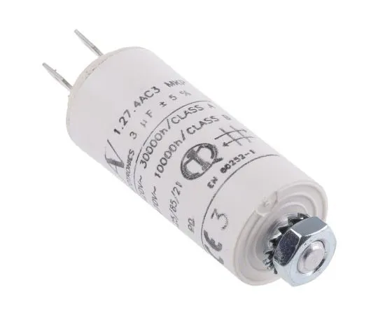 63-7544-64　KEMET 3μF Polypropylene Capacitor PP 470V ac ±5% Tolerance Chassis Mount C27 Series　C274AC34300SA0J