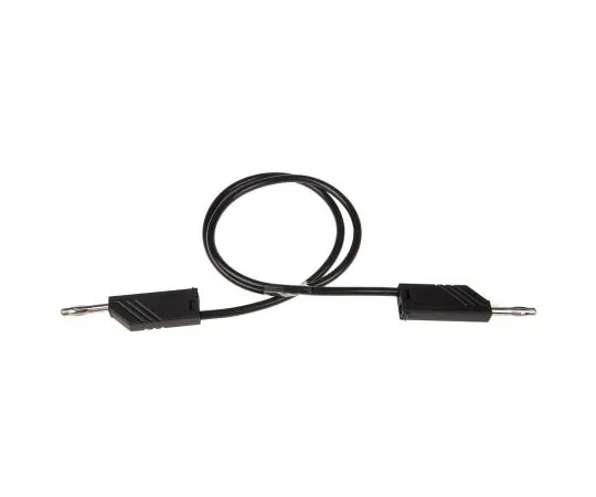 63-7499-43　Hirschmann Test & Measurement Test lead, 32A, 60V dc, Black, 50cm Lead Length　934061100