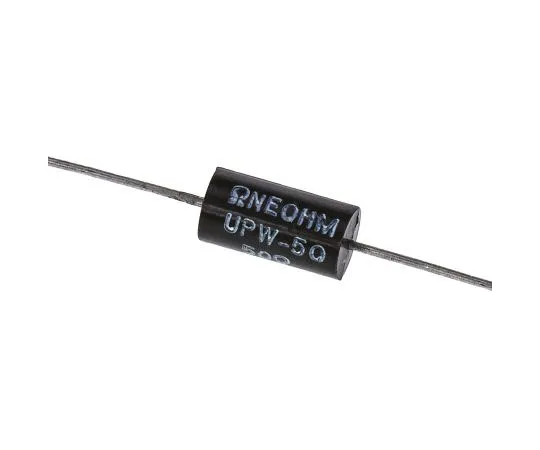 63-7428-91　TE Connectivity 50Ω 0.5W Wirewound Resistor ±0.1% ±3ppm/°C　UPW50B50RV