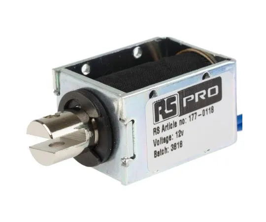 63-7406-85　Pull Action DC D-Frame Solenoid, 12 V　177-0118