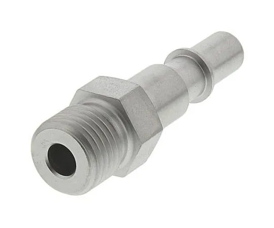 63-7450-34　Staubli Pneumatic Quick Connect Coupling Stainless Steel 1/4 in Threaded　RBE 06.6151