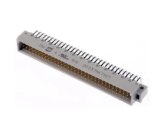 63-7355-89　Harting 96 Way 2.54mm Pitch, Type C Class C3, 3 Row, Right Angle DIN 41612 Connector, Plug　9031967921
