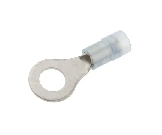 63-7459-83　RS PRO Insulated Crimp Ring Terminal, M6 (1/4) Stud Size, 1.5mm² to 2.5mm² Wire Size, Blue　267-3739