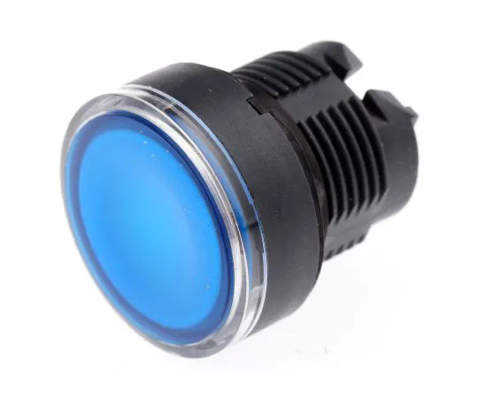 63-7536-37　Schneider Electric Harmony XB5 Series, Blue Push Button Head, Spring Return, 22mm Cutout　ZB5AW363