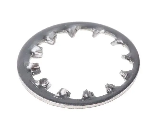 63-7412-60　Plain Stainless Steel Internal Tooth Shakeproof Washer, M16, A2 304　187-0658