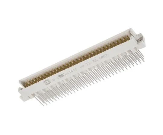 63-7360-07　HARTING 96 Way 2.54mm Pitch, Type R Class C2, 3 Row, Straight DIN 41612 Connector, Plug　9731966907
