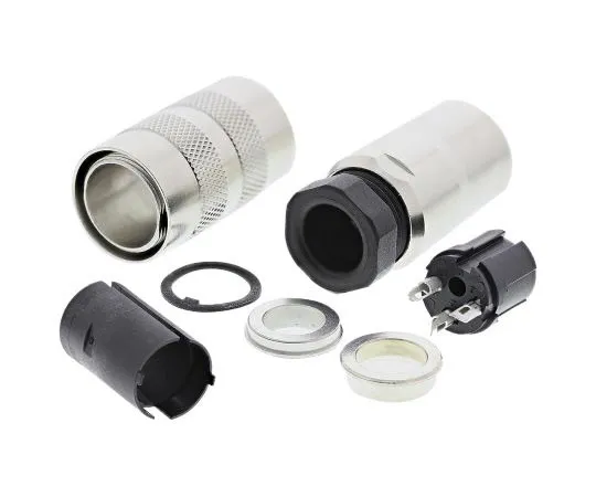 63-7461-37　Binder 423 Series Miniature Cable Mount Connector, 3 contacts Socket　99.5606.15.03