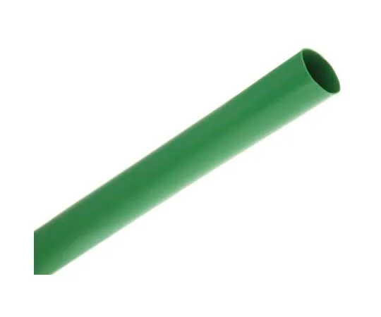 63-7508-14　TE Connectivity Green No Heat Shrink Tubing 9.5mm Sleeve Dia. x 1.2m Length, RNF-100 Series 2:1 Ratio　RNF-100-3/8-5-STK