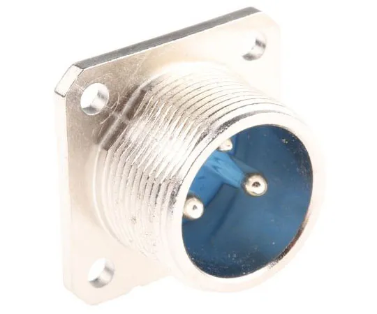 63-7467-04　Jaeger 3 Way Panel Mount MIL Spec Circular Connector Receptacle, Pin Contacts, MIL-DTL-5015　0383 510 06