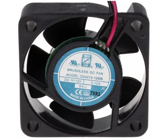 63-7372-27　RS PRO Axial Fan, 40 x 40 x 15mm, 8.1cfm, 1.44W, 12 V dc, IP55　144-2045