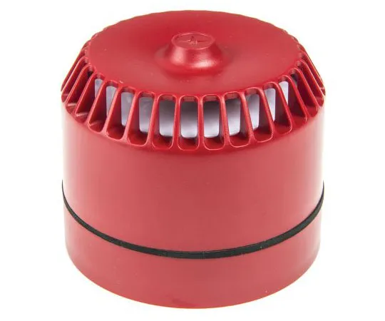 63-7436-29　Roshni Red 32 Tone Electronic Sounder, 9 → 28 V dc, 107dB at 1 Metre　RO/R/S/24 AC