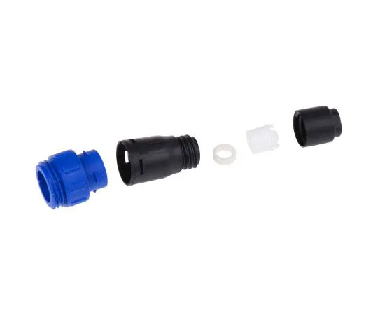 63-7538-34　Bulgin Buccaneer 400 Series In-line Connector, 8 contacts Plug　PX0411/08P/6065