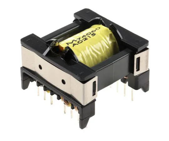 63-7534-60　4 Output 70 → 120W Flyback SMPS Transformer, 85 → 265V ac, 3.3 → 6.5 V ac, 9 → 16.5 V ac,　74060