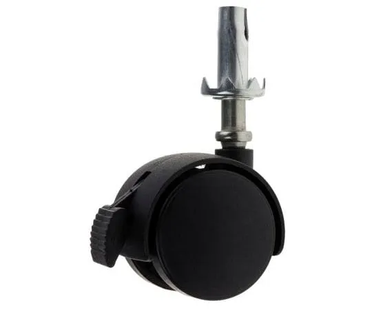 63-7487-53　RS PRO Stem Swivel Castors, 50kg, Nylon tyres　313-2677