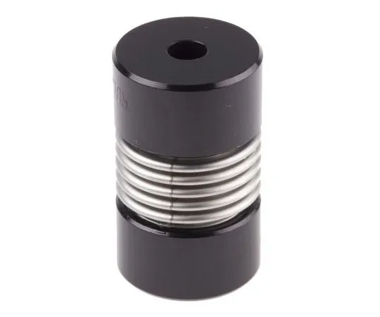 63-7404-47　Ruland Stainless Steel 19.1mm OD Bellows Coupling With Set Screw Fastening　MBS19-5-5-A