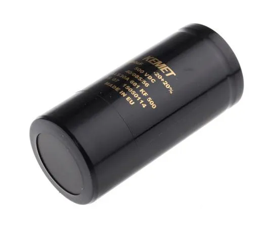 63-7516-88　KEMET 680μF 500V dc Aluminium Electrolytic Capacitor, Chassis Mount 51 x 105mm +85°C 51mm 105mm　ALS30A681KF500