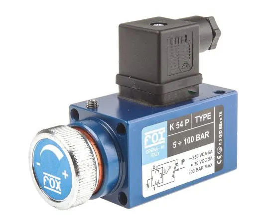 63-7476-17　RS PRO Pressure Switch, G 1/4 5bar to 100 bar　296-9995