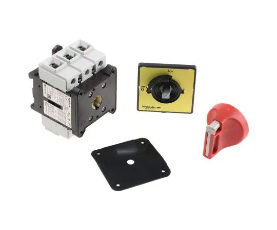 63-7462-74　3 Pole Panel Mount Non F***d Isolator Switch, 63 A, 30 kW, IP20, IP65　VCF3