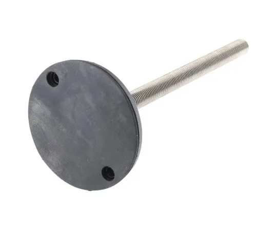 63-7409-81　Nu-Tech Engineering Stainless Steel Adjustable Feet A195/004 100mm Dia. 245mm 2000kg Static load Capacity ,200mm M16　A195/004