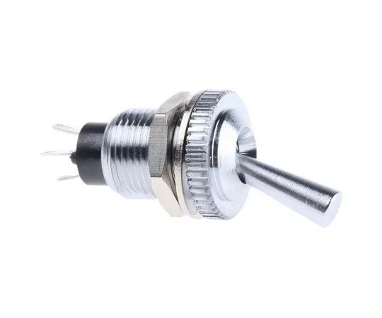 63-7403-51　EOZ Single Pole Double Throw (SPDT) Toggle Switch, Latching, Panel Mount　01 17001 21