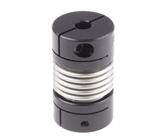63-7404-46　Ruland Stainless Steel 19.1mm OD Bellows Coupling With Clamping Fastening　MBC19-5-5-A
