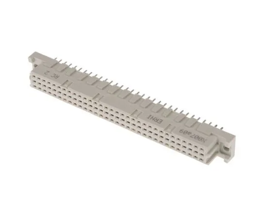 63-7361-12　ERNI 64 Way 2.54mm Pitch, Type C Class C2, 2 Row, Straight DIN 41612 Connector, Socket　223839