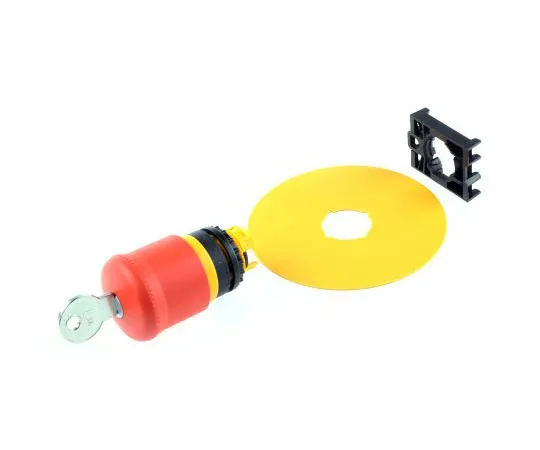 63-7526-66　Eaton M22 Series, Red Emergency Stop Push Button, Key Release, 22mm Cutout　78635831 & M22-PVS+M22-A+M22-XAK