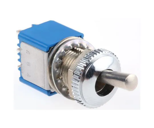 63-7440-26　APEM Double Pole Double Throw (DPDT) Toggle Switch, Latching, Panel Mount　106462103