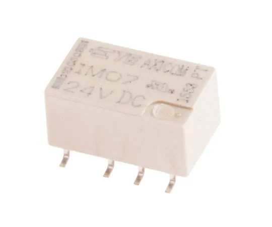 63-7360-83　TE Connectivity DPDT Non-Latching Relay PCB Mount, 24V dc Coil, 2A　IM07GR