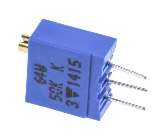 63-7379-26　50kΩ Through Hole Trimmer Potentiometer 0.5W Top Adjust Vishay 64W Series　M64W503KB40
