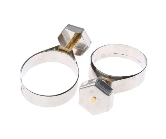 63-7469-14　Unex Brass (Bolt), Stainless Steel Thumb Hex Unex, 11mm Band Width, 35.3mm - 41mm Inside Diameter　9936