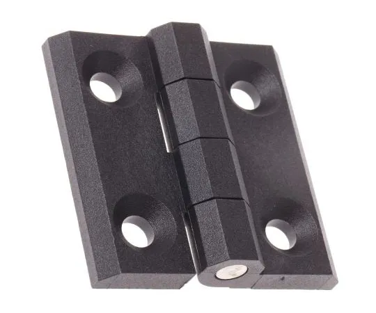 63-7529-22　Pinet Polyamide Hinge Screw, 50mm x 50mm x 6mm　54-A-3030