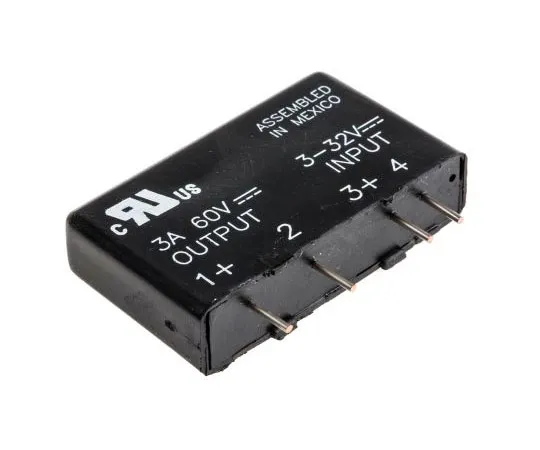 63-7442-64　Sensata / Crydom 3 A Solid State Relay, Zero Cross, PCB Mount, MOSFET, 60 V dc Maximum Load　MPDCD3