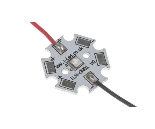 63-7378-26　ILS IHH-OM01-DEBL-SC221-WIR200. , IHH-OM01 Circular LED Array, 1 Blue LED　IHH-OM01-DEBL-SC221-WIR200.