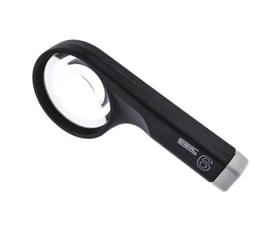 63-7433-53　Coil Pocket Magnifying Glass, 6 x Magnification, 50mm Diameter　5206/05
