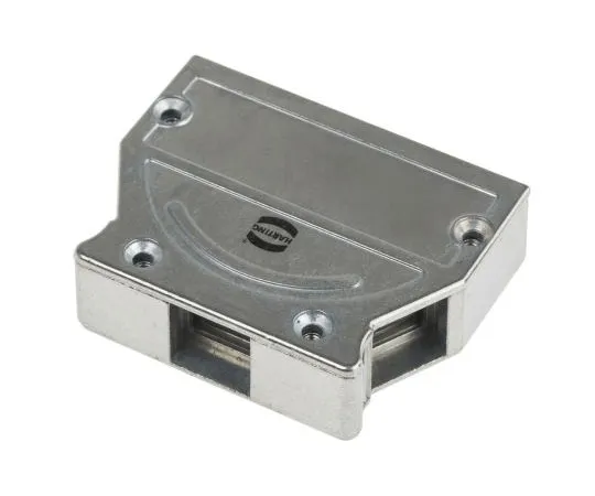 63-7379-42　HARTING D-Sub, InduCom Series Metal Side Entry, Top Entry D-sub Connector Hood, 25 Way　61030010012