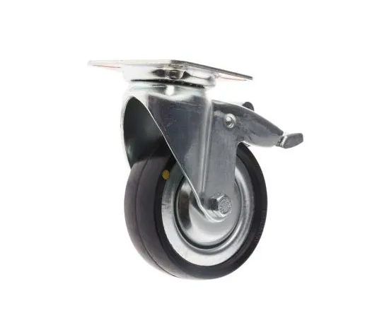 63-7489-65　Tente Braked Swivel Swivel Castor, 55kg Load Capacity, 75mm Wheel Diameter　2477DYK075P40