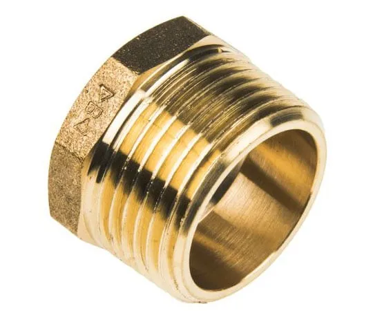63-7421-43　RS PRO Brass 1 in BSP Male x 1/2 in BSP Female Straight Reducer Bush Threaded Fitting　548049