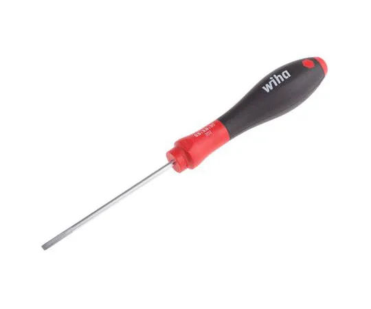 63-7381-42　Wiha Tools Slotted Screwdriver 3 x 0.5 mm Tip 80 mm Chrome Vanadium Molybdenum Steel　686