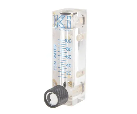 63-7418-67　Key Instruments Variable Area Flow Meter, 10 ccm → 100 cm³/min, FR2000 Series　2510A2L10BVBN