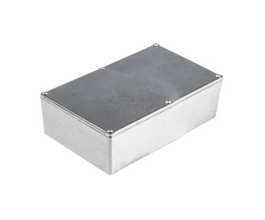 63-7382-89　RS PRO Die Cast Aluminium Enclosure, IP54, IP66, Shielded, 187.4 x 119.2 x 56.2mm　161-0919