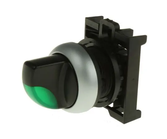 63-7526-86　Eaton M22 2 Position Selector Switch Knob Latching　78635875 & M22-WRLK-G+M22-A