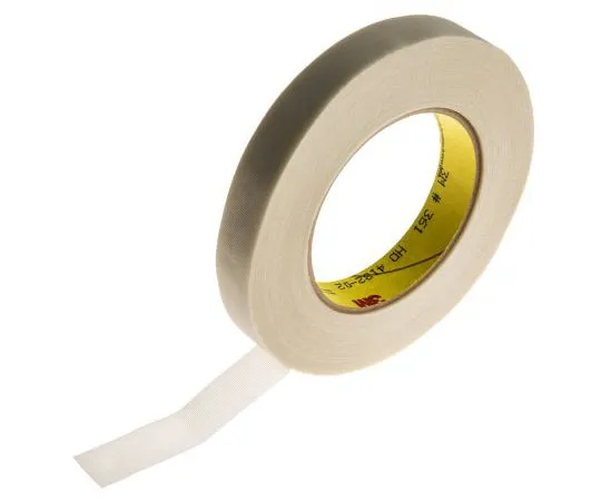 63-7440-15　3M 361 White Cloth Tape, 19mm x 55m, 0.17mm Thick　361X19,5