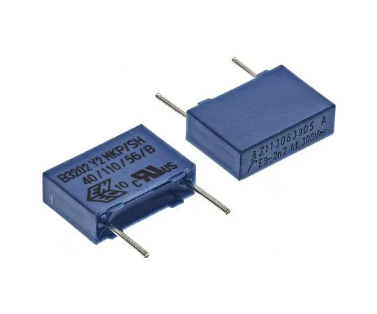 63-7359-94　EPCOS 2.2nF Polypropylene Capacitor PP 300V ac ±20% Tolerance Through Hole B32021 Series　B32021A3222M000