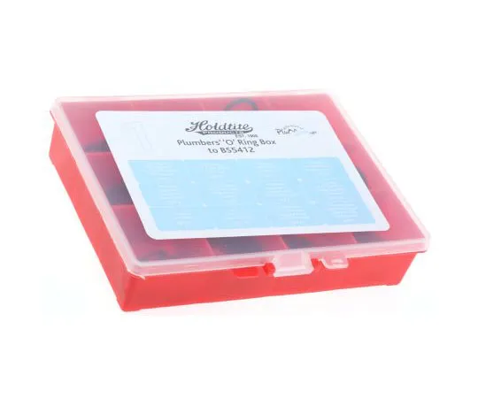 63-7527-84　RS PRO 80 x Washer & Seal Kit, 12 Compartments, Kit Contents Mixer, Valve　L08HP12OR-RS